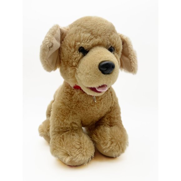 Build a Bear Promise Pets Golden Retriever Dog 12" Stuffed Plush Labrador Puppy - Picture 1 of 7